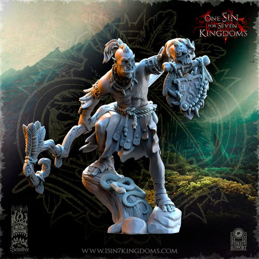 Ashtarak, chaman des orcs Salanaar — rendu du créateur