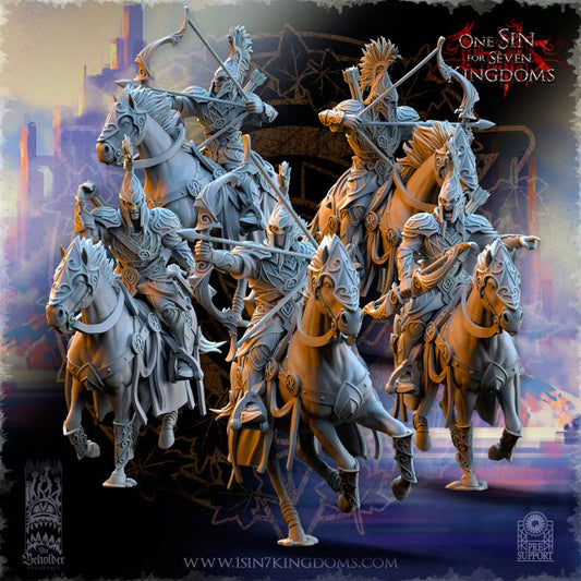 Archers montés de Silvermoor — rendu du créateur