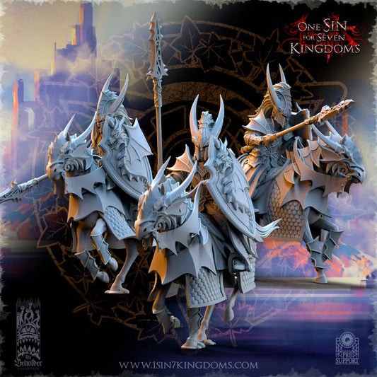 Chevaliers draconiques de Silvermoor — rendu du créateur