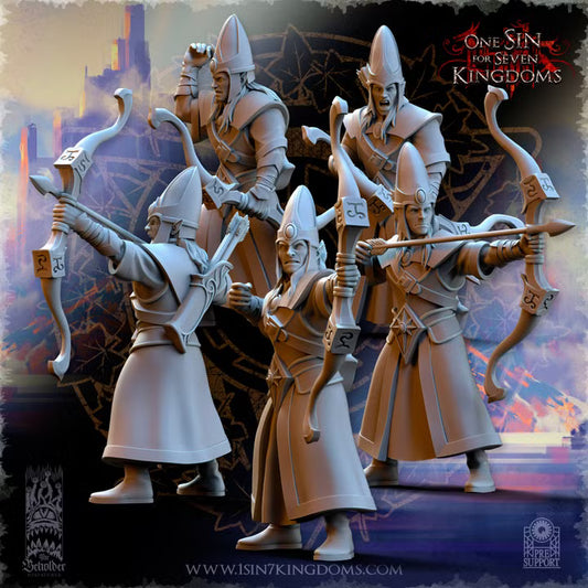Archers du royaume de Silvermoor — rendu du créateur