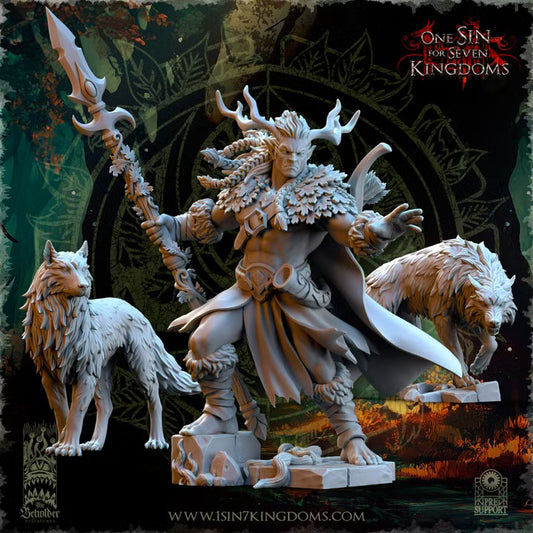 Oberon, seigneur des bois — rendu du créateur