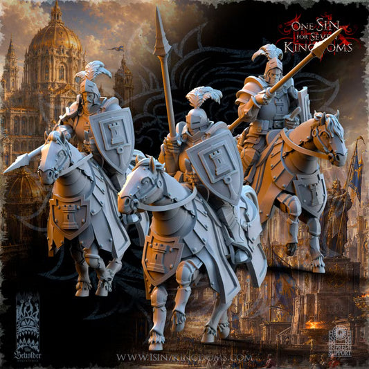 Chevaliers cuirassés de Neverdusk — rendu du créateur
