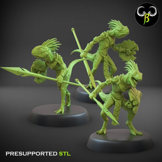 Nova Raptors — Set C — 3 figurines distinctes