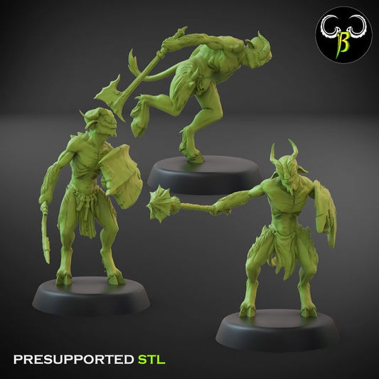 Charognards d’âme de mêlée — Set C — 3 figurines distinctes