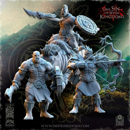 Trio découverte — Orcs Salanaar — 3 figurines