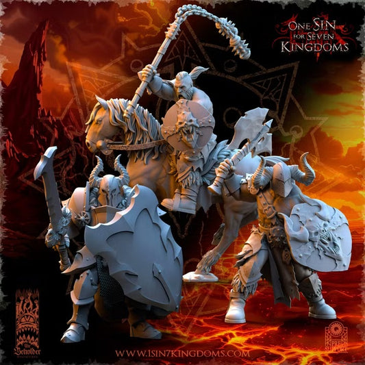 Trio découverte — Royaumes du Tumulte — 3 figurines