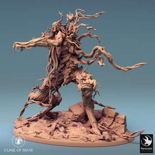 Dryade à l’attaque — visuel original Rescale Miniatures