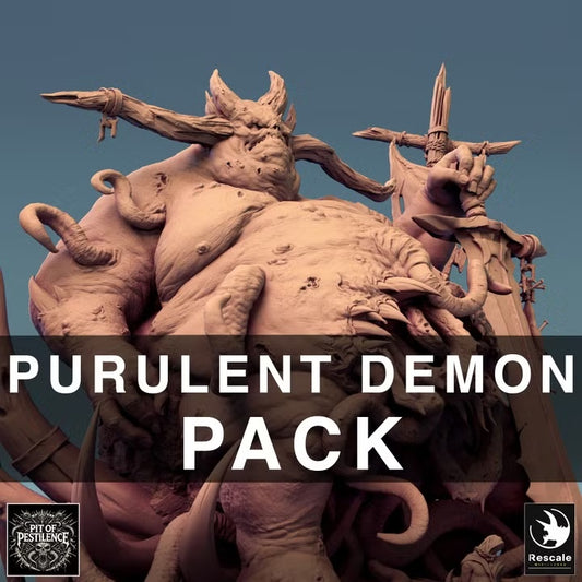 Démons purulents — visuel original Rescale Miniatures