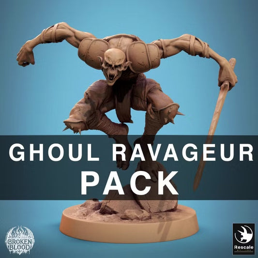 Goules ravageuses — visuel original Rescale Miniatures