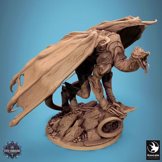 Zarkael, fléau céleste — visuel original Rescale Miniatures