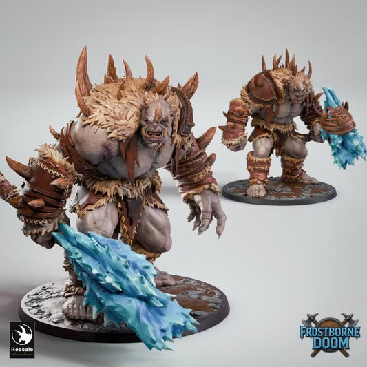 Trolls du blizzard — rendu du créateur