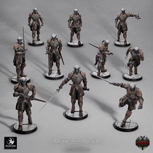 Légion Graveward — rendu du créateur