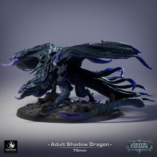 Dragon des ombres adulte — rendu du créateur