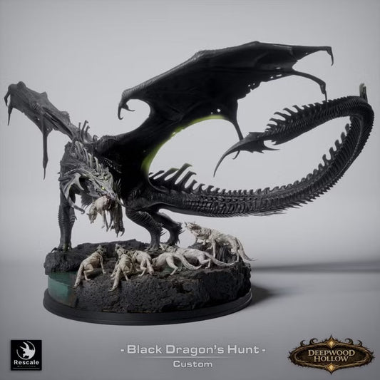 La chasse du dragon noir — rendu du créateur