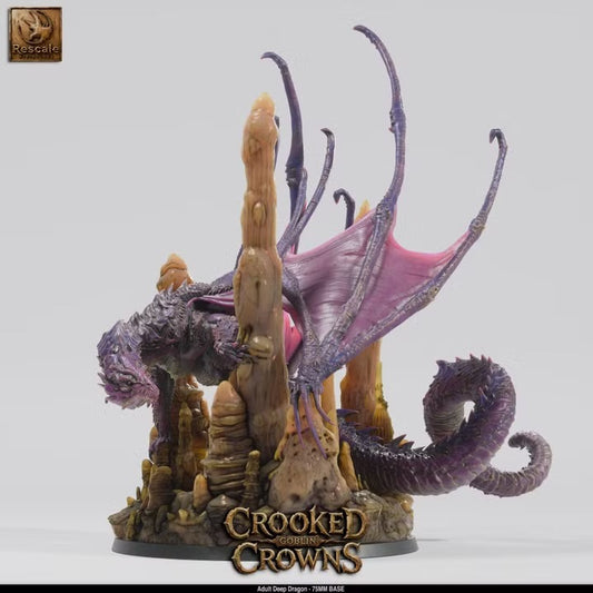 Dragon des profondeurs adulte — rendu original Rescale Miniatures