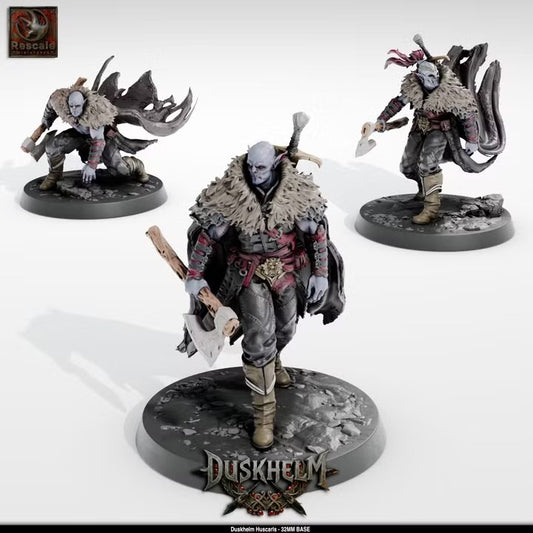 Huscarls vampiriques Duskhelm — rendu original Rescale Miniatures