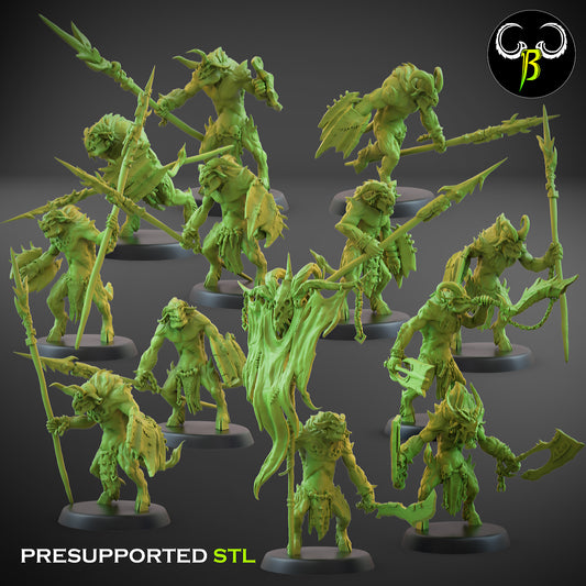 Escouade de Raiders Brutals (Armés de lances)