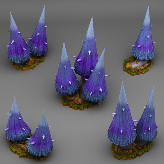 Champignons Violets Mortels