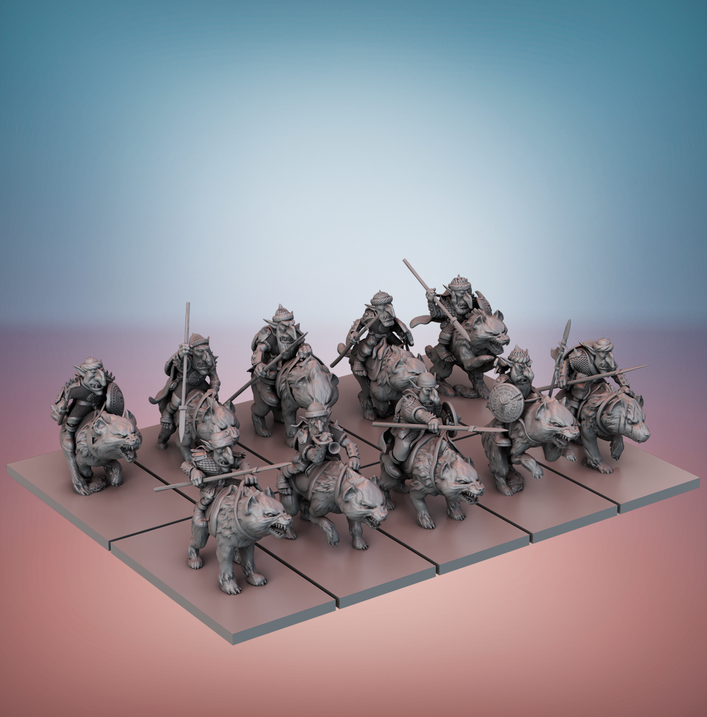 Bataillon d'Armée Gobelins + Grande Bannière Offerte