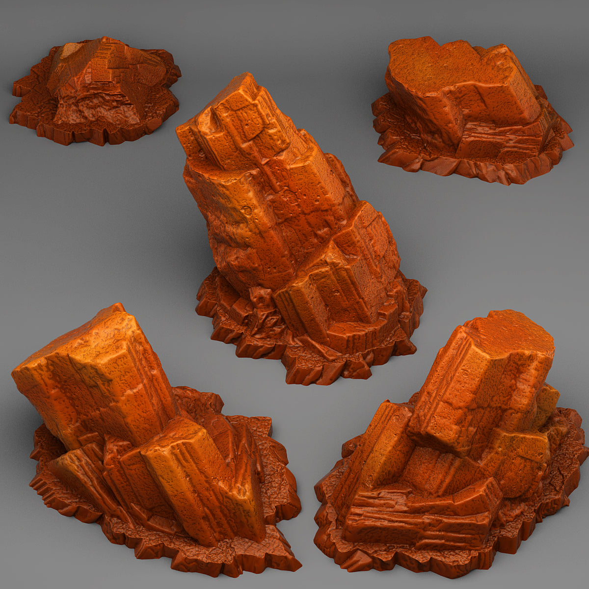 Monoliths Rouges