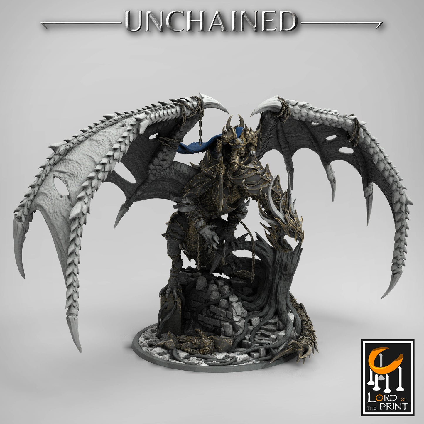 Olaf sur dragon déchainé