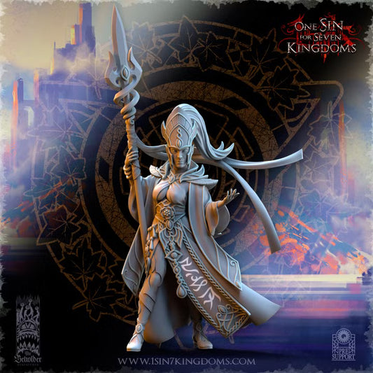 Sephirya, reine de Silvermoor — rendu du créateur