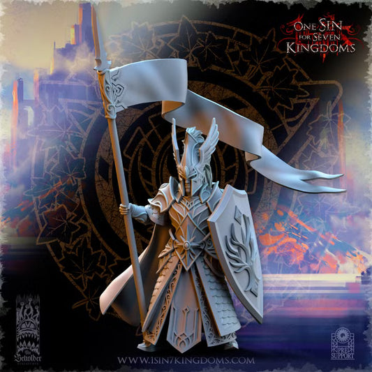 Glorindel, héros de Silvermoor — rendu du créateur