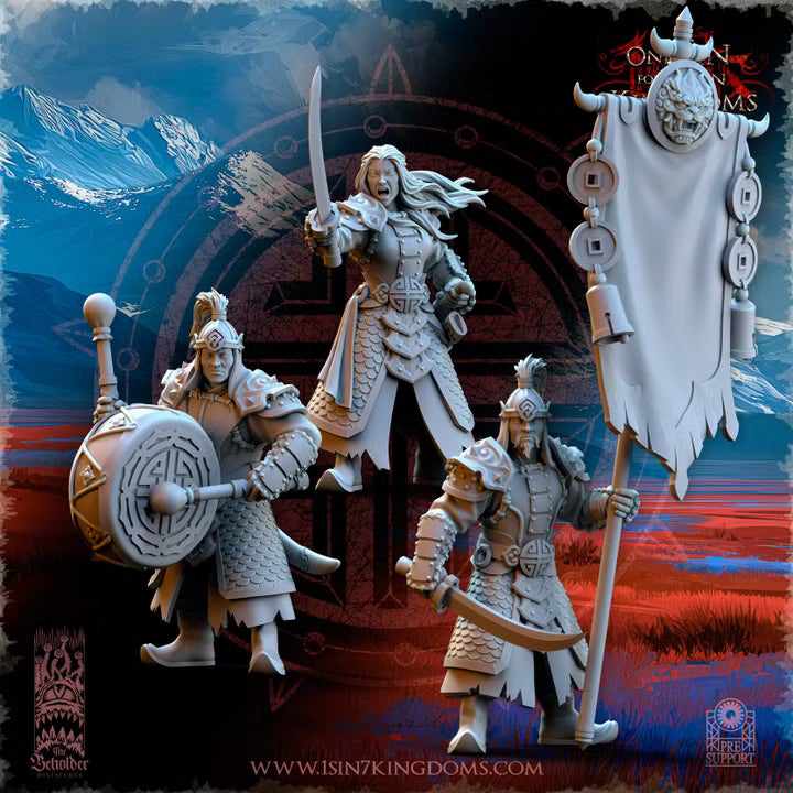 État-major — Guerriers de la dynastie Astarii