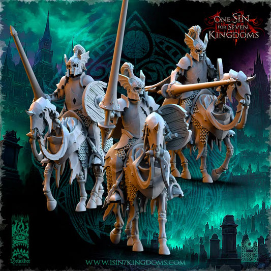 Chevaliers des tombes — rendu du créateur