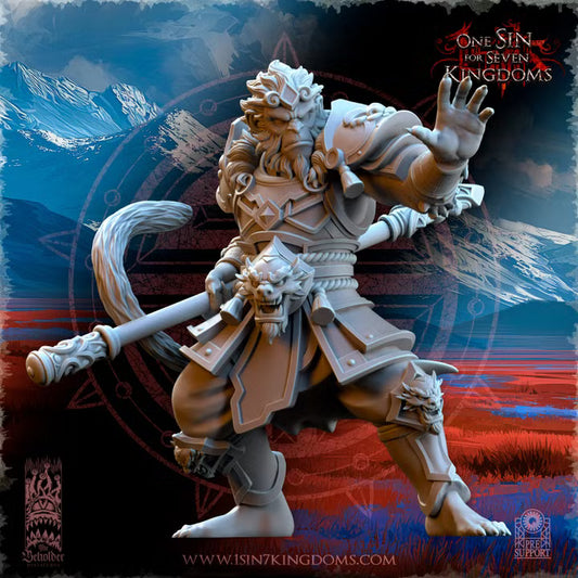 Houwang, roi singe — rendu du créateur