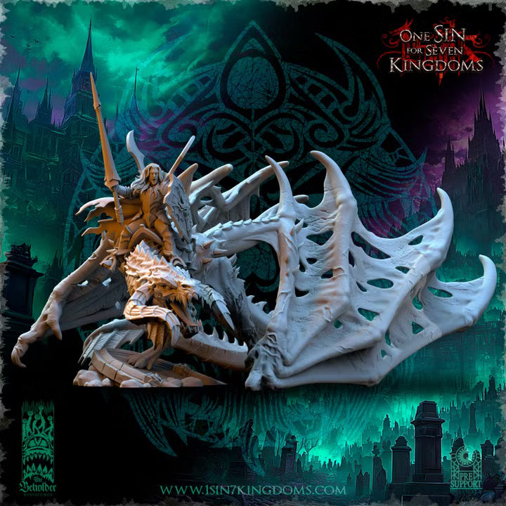 Tarkean, vampire sur dragon mort-vivant
