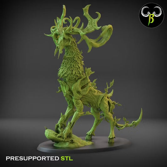 Esprit de Pec, gardien des bois — vue du modèle ClayBeastCreation