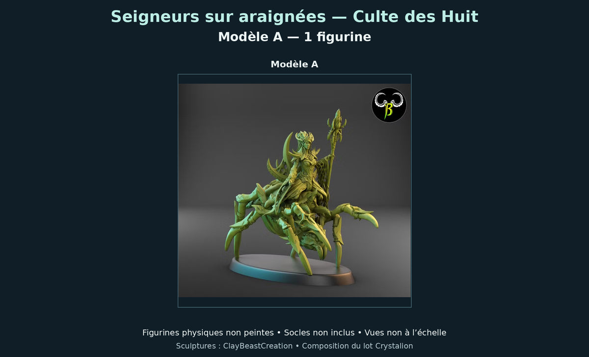 Seigneurs sur araignées — Culte des Huit