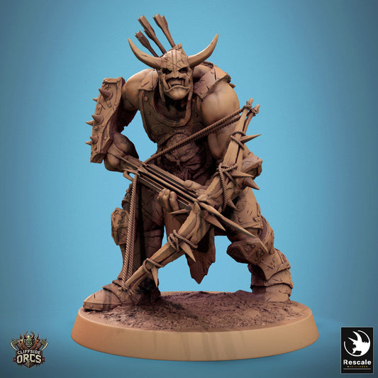 Infanterie orc — Arbalète Look — rendu original Rescale Miniatures