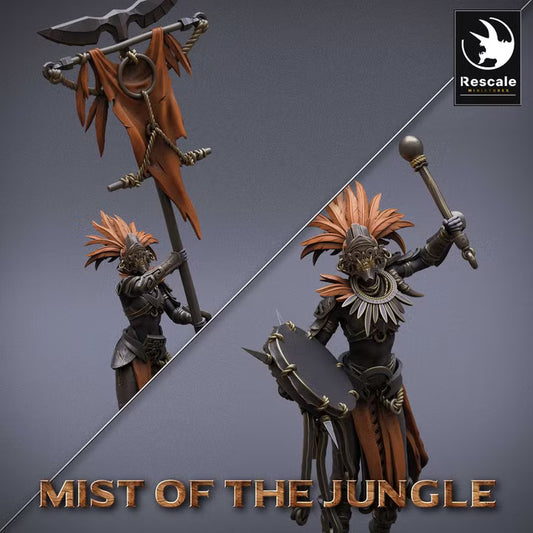 État-major des amazones — Rescale Miniatures