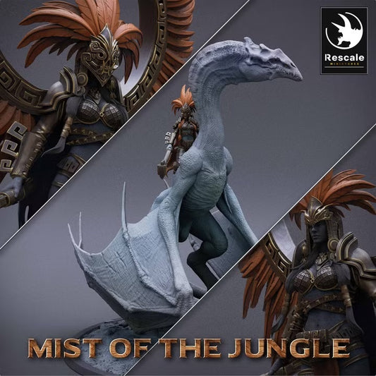 Générale amazone — visuel original Rescale Miniatures