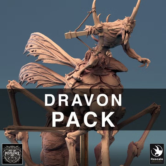 Chevaucheurs Dravon — visuel original Rescale Miniatures