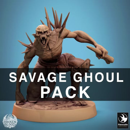 Goules sauvages — visuel original Rescale Miniatures
