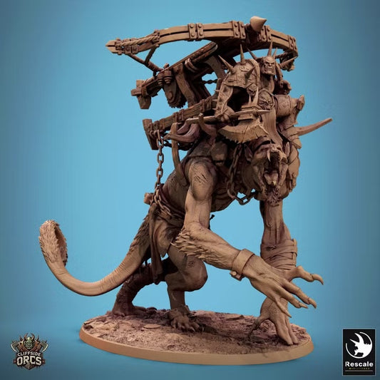 Death Walk, bête géante — visuel original Rescale Miniatures