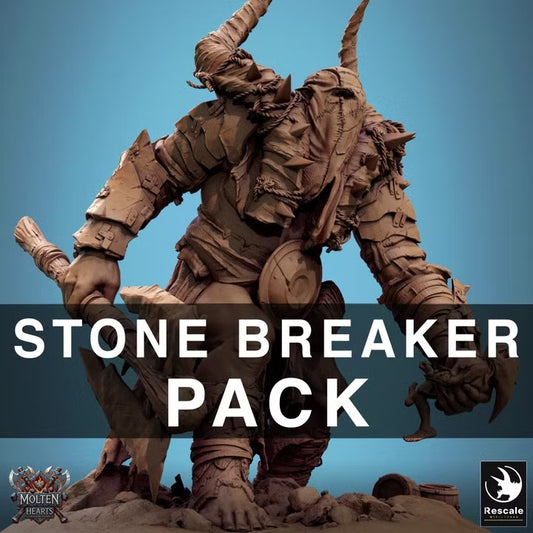Géants StoneBreaker — visuel original Rescale Miniatures