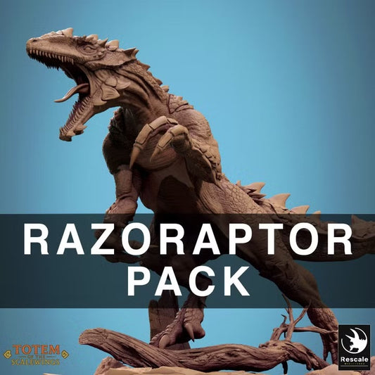 Razoraptors — rendu du créateur