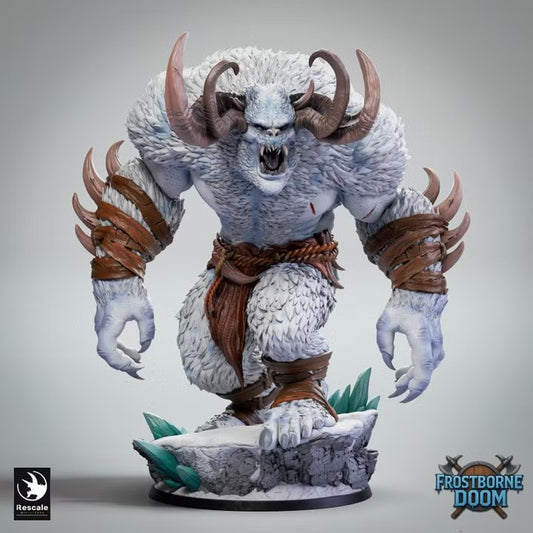 Yéti abominable — rendu du créateur