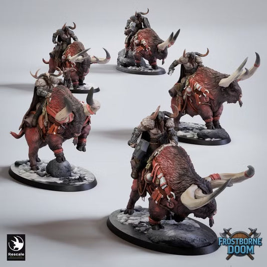 Chevaucheurs Frosthorns Vargir — rendu du créateur