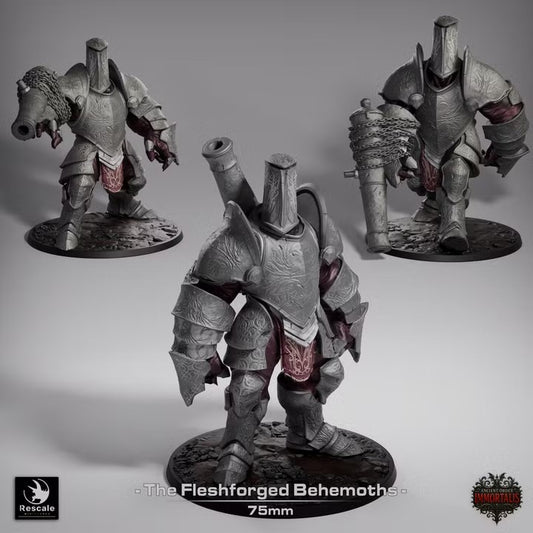 Béhémoths Fleshforged — rendu du créateur