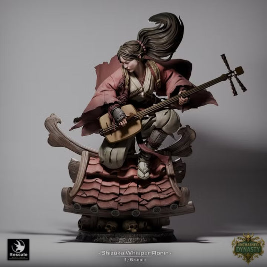 Shizuka, ronin du murmure — rendu du créateur