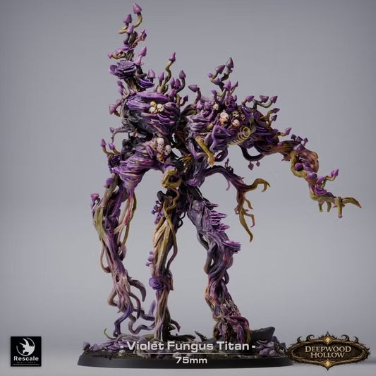 Titan fongique violet — rendu du créateur