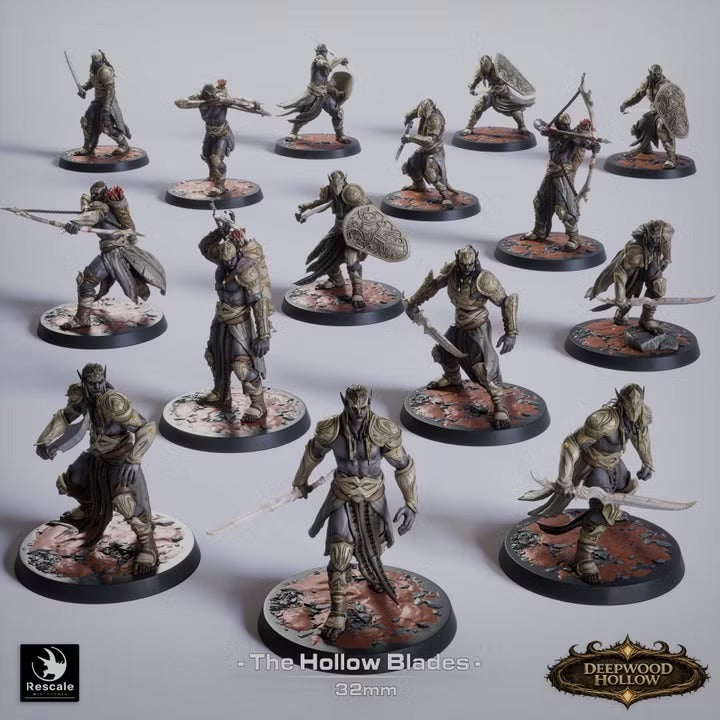 Lames creuses — elfes sombres