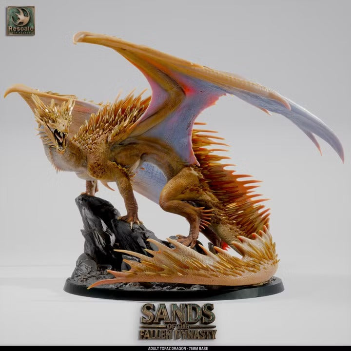 Dragon de topaze adulte