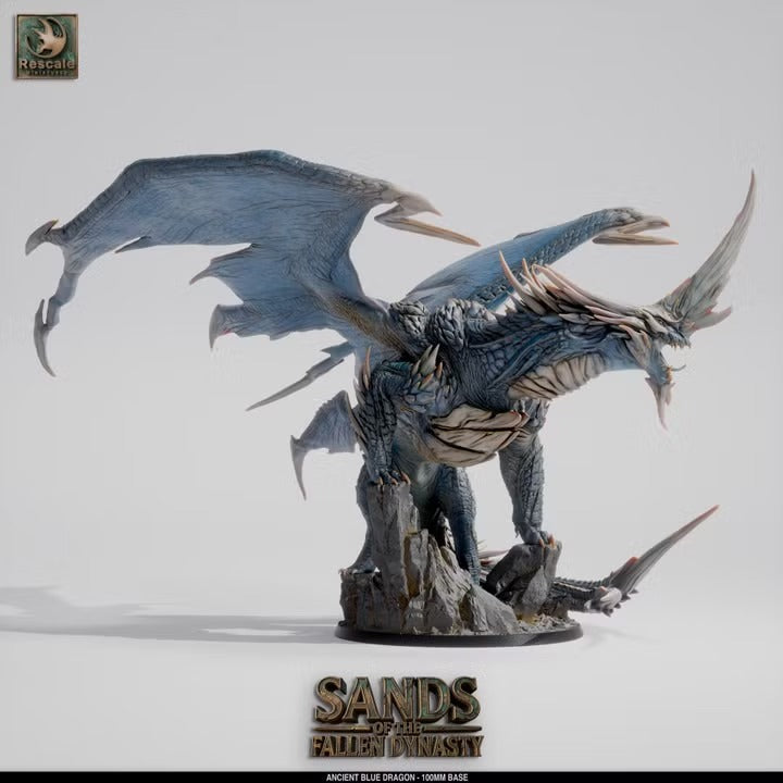 Dragon bleu ancien