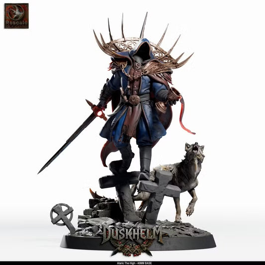 Alaric le Haut — à pied — rendu original Rescale Miniatures
